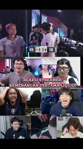 Reaksi streamer TLID kalahkan BTR 2-0 , kemenangan pertama liquid #NEXTJagoanMabar #MLBBNEXT2025 #tlidvsbtr  #mlbbcreatorbase #reaksistreamer 