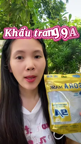 Khẩu trang 9A chống nắng cực tốt #khẩutrang9a5lơpsora#xuhuongtiktok #hienvuonlen #viralvideo 