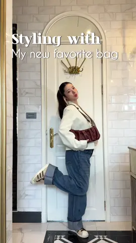 New favorite bag ♥️✨ @Tocco Toscano TH  #OOTD #outfitinspo #everydaylook  #momtobe #MakeupRoutine 