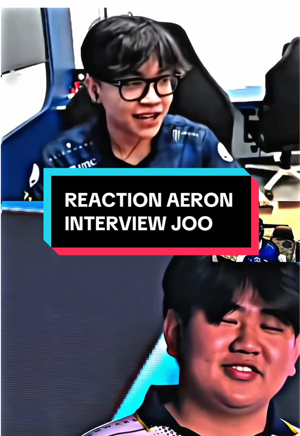 Reaction Aeron Interview JOO #NEXTJagoanMabar #MLBBNEXT2025 #mplindonesia #teamliquidid #aeronshikii 