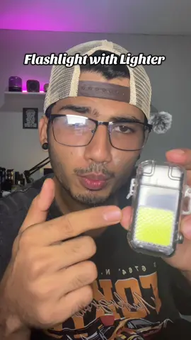 Flashlight with lighter! #flashlight #lighter #flash #emergency #backup 