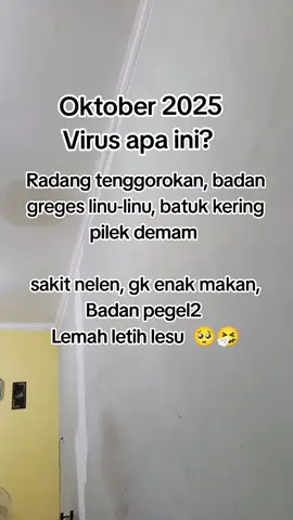 Ada yang sama ga? 🥺🤧 #sakittenggorokan #virus #demam #infusvitamin 