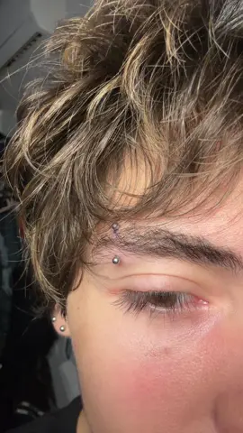 i love my eyebrow piercing  #eyebrowpiercing #piercings #swag 