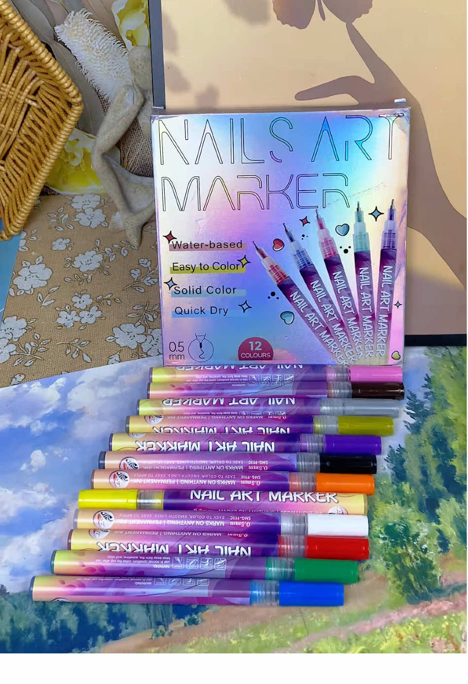 Quick-dry nails at home? Yes please  #nailarttok #diybeauty #beautyhacks #nailTok #SelfCare 