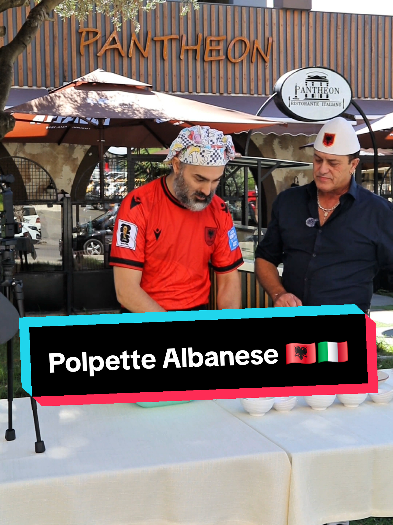 Polpette Albanese con Chef Fabio & @MIKE RYNO  #pantheonristorante #napoli #durres #polpette #albania 