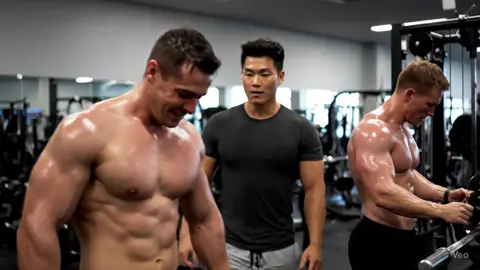 My honest reaction when I saw these two shirtless hotties at the gym. 🥵 Had to confirm they were real! Rate their abs 1-10! 👇 ​ ​#GymTok #SixPackCheck #Aesthetic #GymCrush #FitnessMotivation 