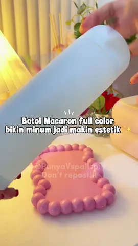 Botol Macaron 400ml ini beneran jadi favorit, warnanya cantik semua 💕 Yuk samaan, cek d keranjang yahh😍🫵🏻 #botolminum #botolminumgemes #botolminumpastel #botolminumaesthetic #tumbler 