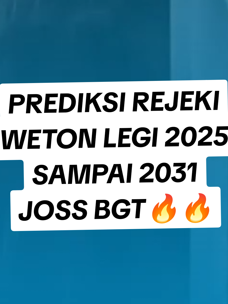 #wetonlegi 