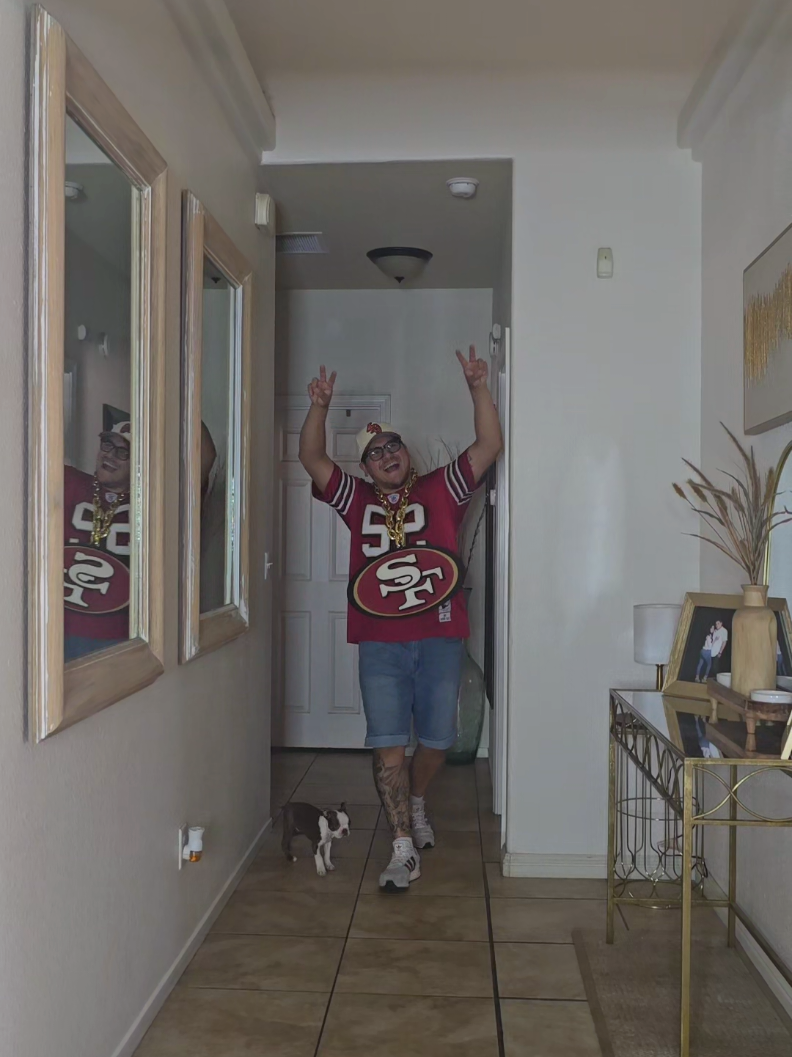 Victory Friday baby!! #49ers #rams #tnf #levissouth #nfl 