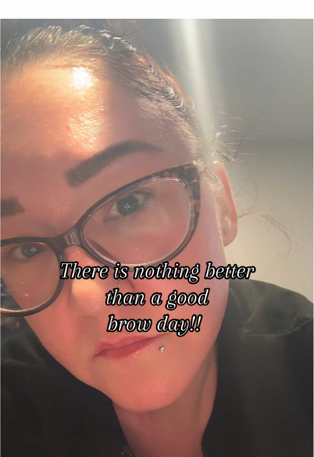 There is literally NOTHING better than a good brow day. #goodbrowday #brows #browsonpoint #eyebrows #eyebrowsonfleek 