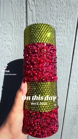 #onthisday 😍😍😍😍 1…2 Freddy’s coming for you!!! #rhinestones #tumblers 