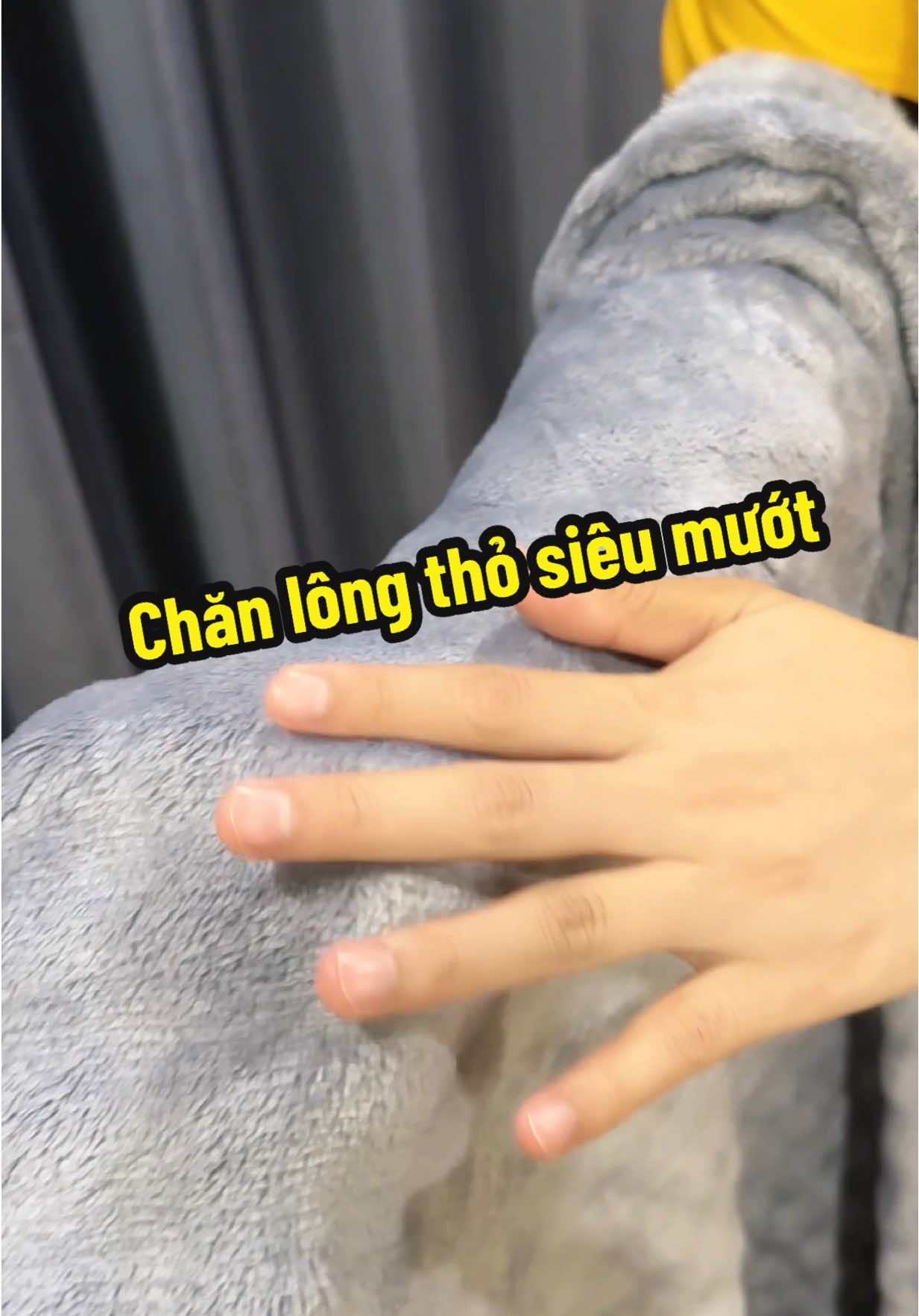 Chăn ép khuôn lông thỏ siêu mịn kích thước to tha hồ đắp gọn gàng mà giá siêu hời  #chanlongtho #chan #xuhuong #nhanuytin88 