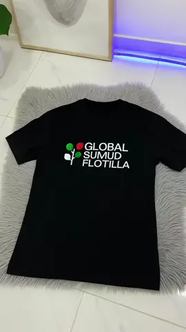 T-shirt global sumud flotilla  tekan beg kuning sekarang  #virall  #pakaianpria  #pakaianwanita 