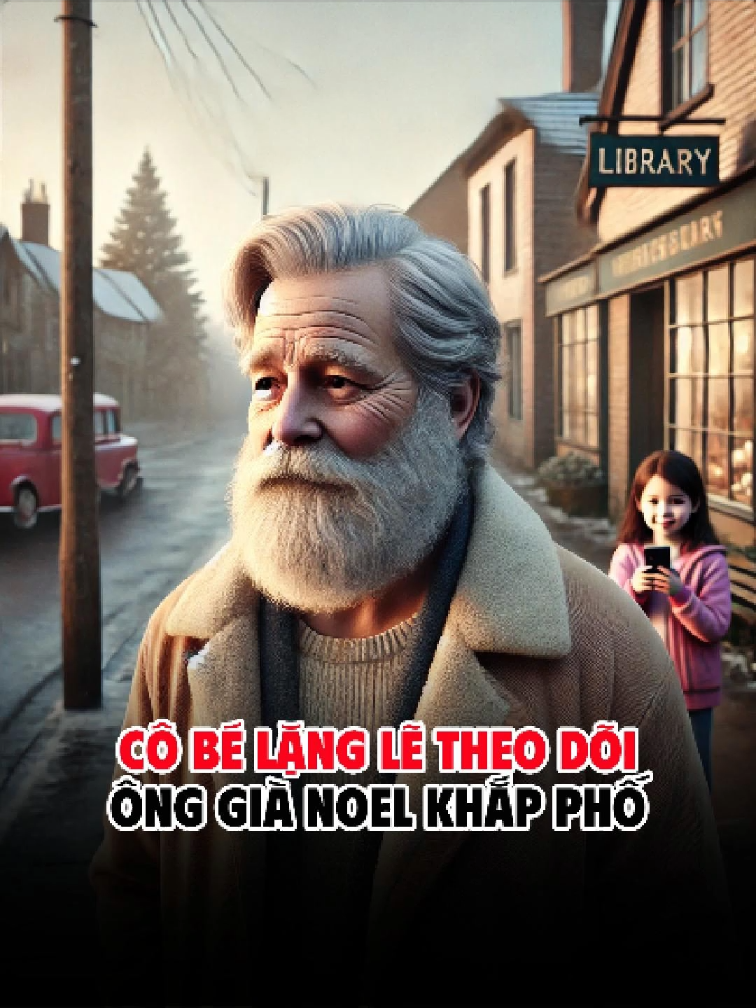 CO BÉ LẶNG LẼ THEO DÕI ÔNG GIÀ NOEL KHẮP PHỐ #LearnOnTikTok #Venmanbian #timhieu #kinhdi #xuhuongtiktokk