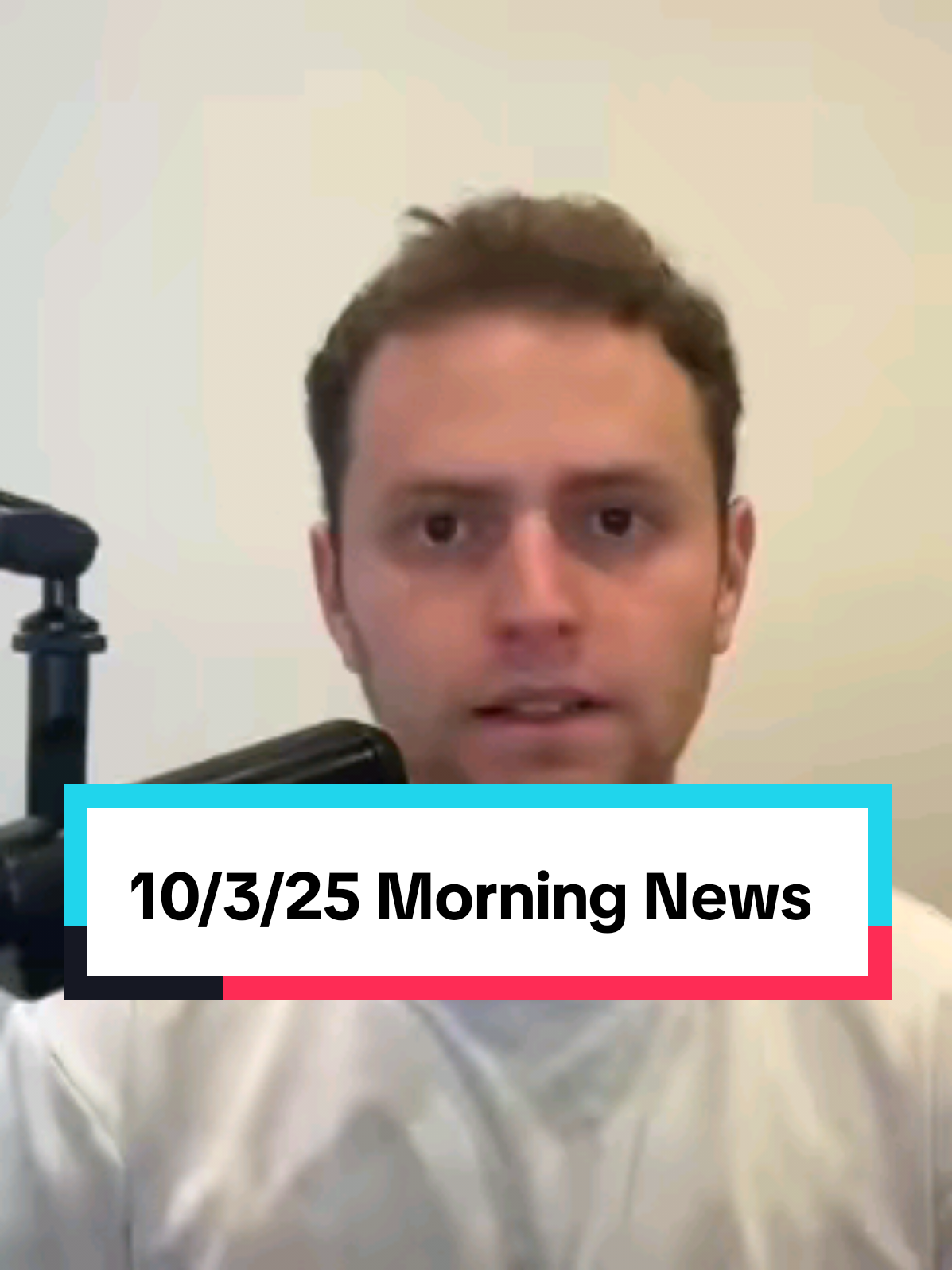 10/3/25 Morning NEWS- MAGA Voters Blame Donald Trump and Republicans for Government Shutdown. #democrat #republican #trump #shutdown #governmentshutdown