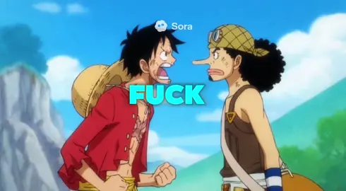 Luffy gives usopp a pep talk before his stinker in elbaf #fyp #onepiece #sora2 #soraai #usopp 