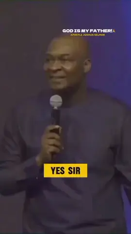 God is my father, don't laugh at me too long you will spend your life saying I'm sorry!! #apostlejoshuaselman #inspiration #koinonia #viral #fyp 