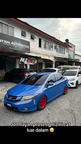 Gm2 cat luar dlm untuk city day november 2025 #MELISAAUTOPART #city #citygn2 #citysedan #citygm6 
