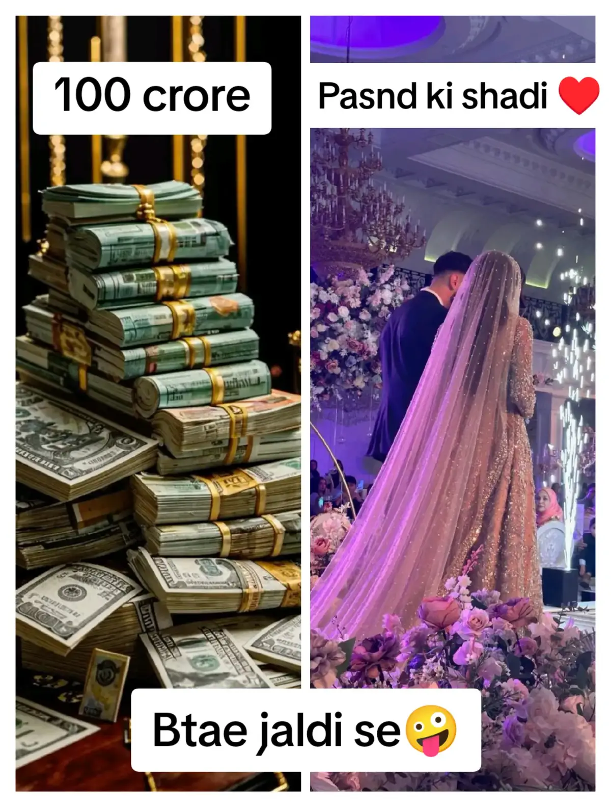 Ma to pasnd ki shadi kru gi, ap btae🤣