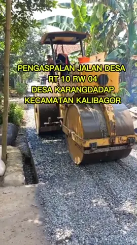 Pengaspalan Jalan Desa Rt 10 Rw 04 Desa Karangdadap Kecamatan Kalibagor TA 2025 #pemdeskarangdadap #pengasapalanjalandesa #pembangunandesa 