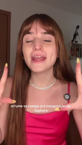 grwm para a inauguração da @Sephora Brasil 💋