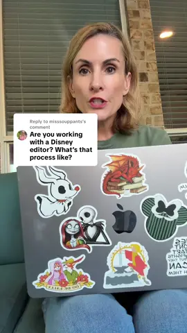 Replying to @misssouppants working with Disney editors can be a long process, but it’s also amazing. All the Disney editors I’ve worked with have been Disney fans as well and they’re so enthusiastic about the projects they acquire they love Disney as much as I love Disney so it’s super fun to work with them sometimes getting approval on stuff can be scary because you really want to get it right but I’m really glad I have a team to check my work before it goes out because if I get it wrong, the fans will absolutely know and they will point it out so better to get it right the first time!! #disneytwistedtales #twistedtales #disneybooktok #disneybooks 