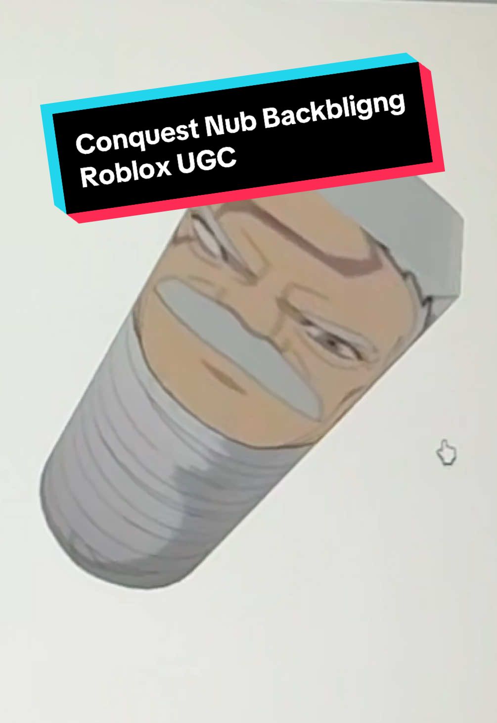 Conquest Nub Backbling in the Roblox Marketplace, you better buy it. This was actually so bad. Makes me rethink my entire life. Anyways, slowly learning more skills. Very slowly. I’ll absolutely butcher whatever you guys decide to have me make next in the comments. #roblox #ugc #robloxugc #blender #3dmodeling 