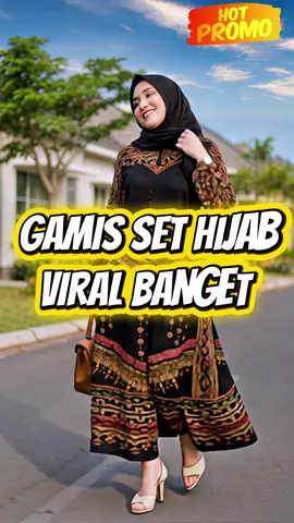 Gamis set hijab batik kekinian viral  #gamiskekinian #gamismurahberkualitas #berandafypシ #berandatiktok #gamissethijab 