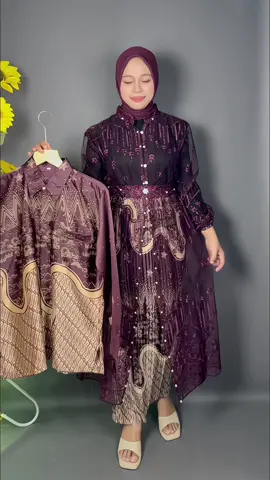 Rekomendasi couple batik (rok batik + kemeja batik) 