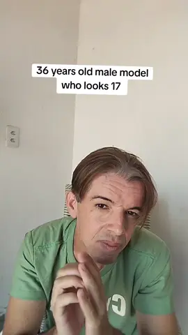 36 years old male model who looks 17 