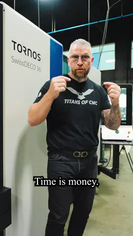 Doing More in LESS TIME #titansofcnc #titansofcncacademy #cnc #cncmachining #cncmachinist #machining #manufacturing #machinery #3dprinting #engineering #automation #aerospace #cncmill #cnclathe #cncprogramming #cncprogrammer #aerospace #machineshop #cncmachinetool #edm #additive #grinding #grindingmachine #swiss #swissmachine #swissmachining #swisslathe #Tornos #SolidCAM