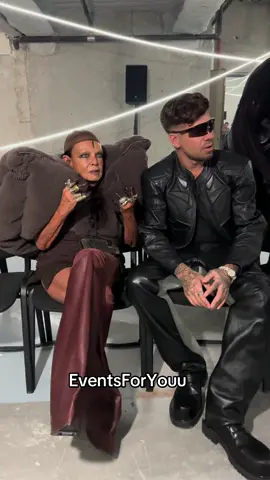 Anyma and Michel Lamy at vêtements show 
