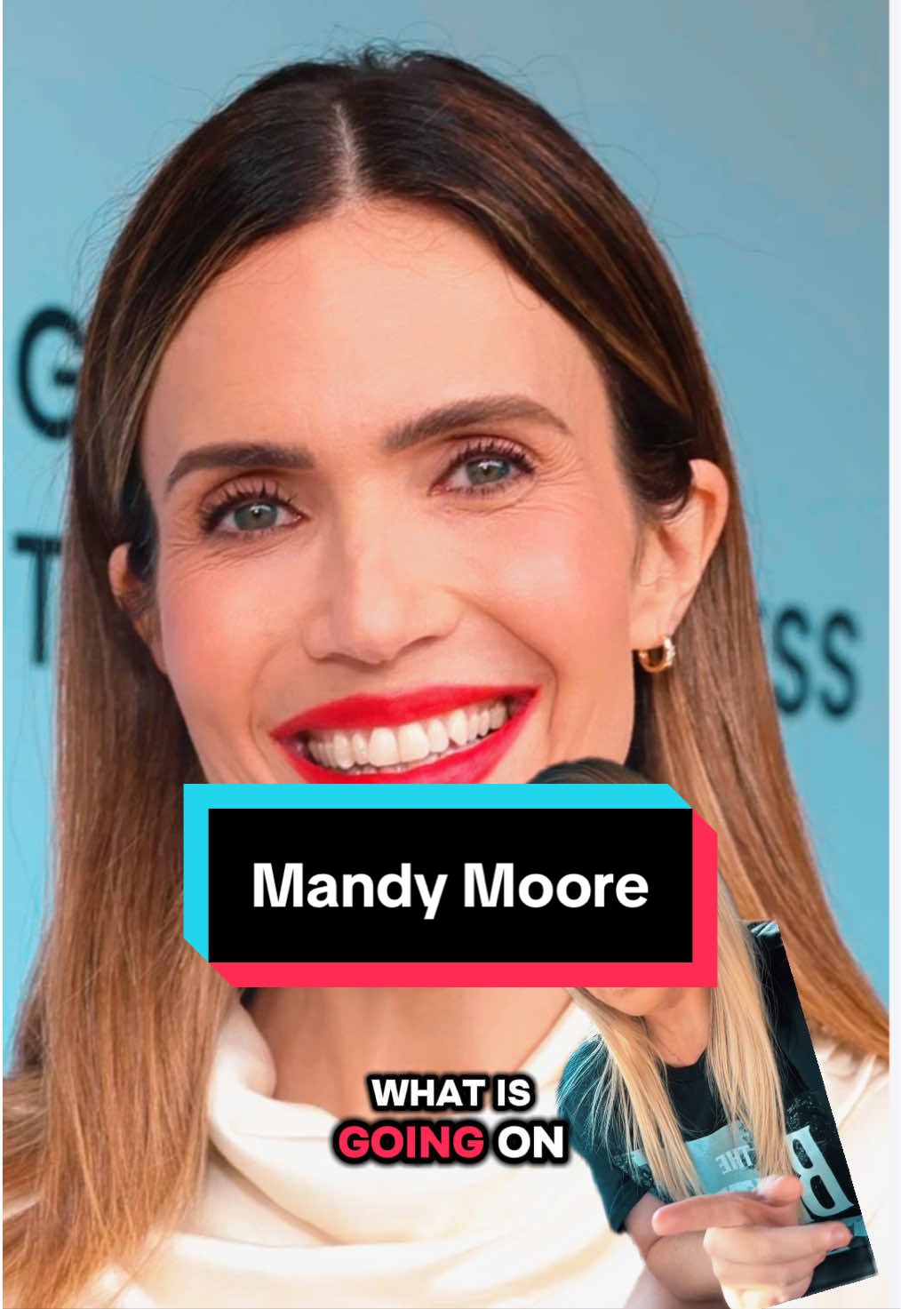 What happened?! 😱 #hollywood #fyp #mandymoore #foryoupage #greenscreen 