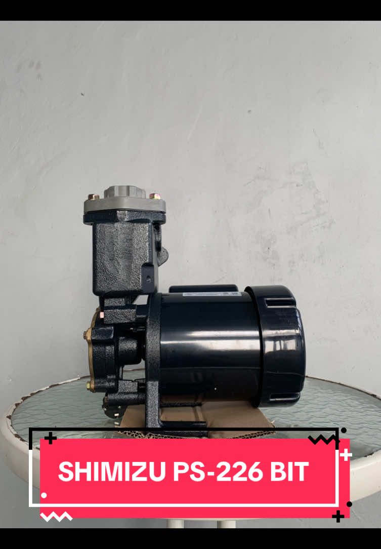 POMPA SHIMIZU PS-226 BIT Suara halus dan bertenaga Motor dilengkapi thermal protector Impeller cover menggunakan kuningan Instalasi mudah Garansi pabrik Order sekarang juga banyak pilihan dan perlengakapan nya juga !! langsung check out di Tokopedia kita atau keranjang kuning 👇🏼👇🏼 !! Lagi ada diskon🤩 #pompa #pump #pompaair #shimizu #bali 