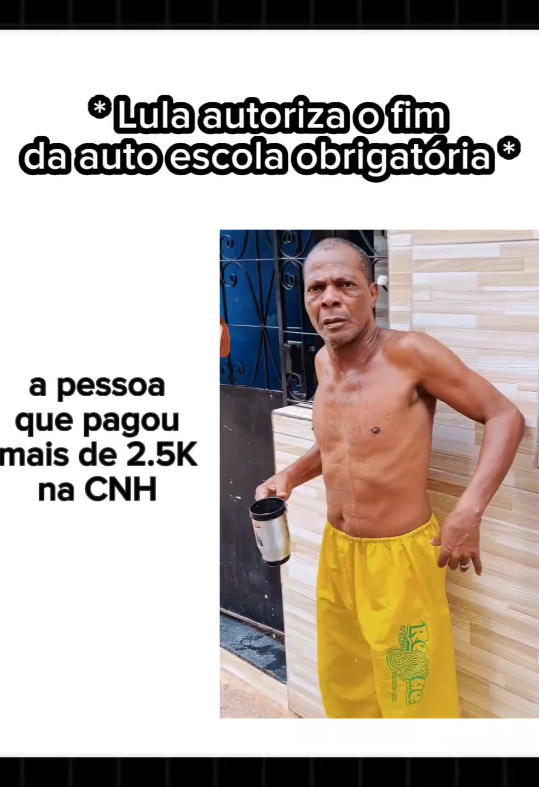 Lula autorizou fim da auto escola 