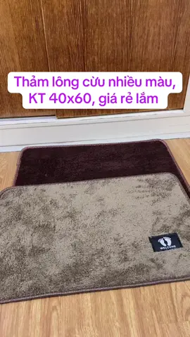 Thảm lau chân lông cừu êm lắm #xuhuongtiktok #thamlauchan 