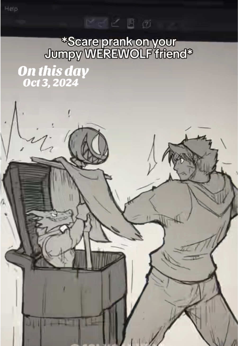 Oh glorious month of October!  - #onthisday #fyp #October #spookyseason 