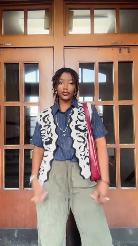 Headed to the office today 🐆 #christiantiktok #godisgood #modestfashion #OOTD 