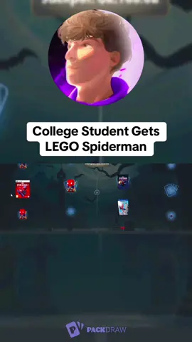 College Student Gets LEGO Spiderman