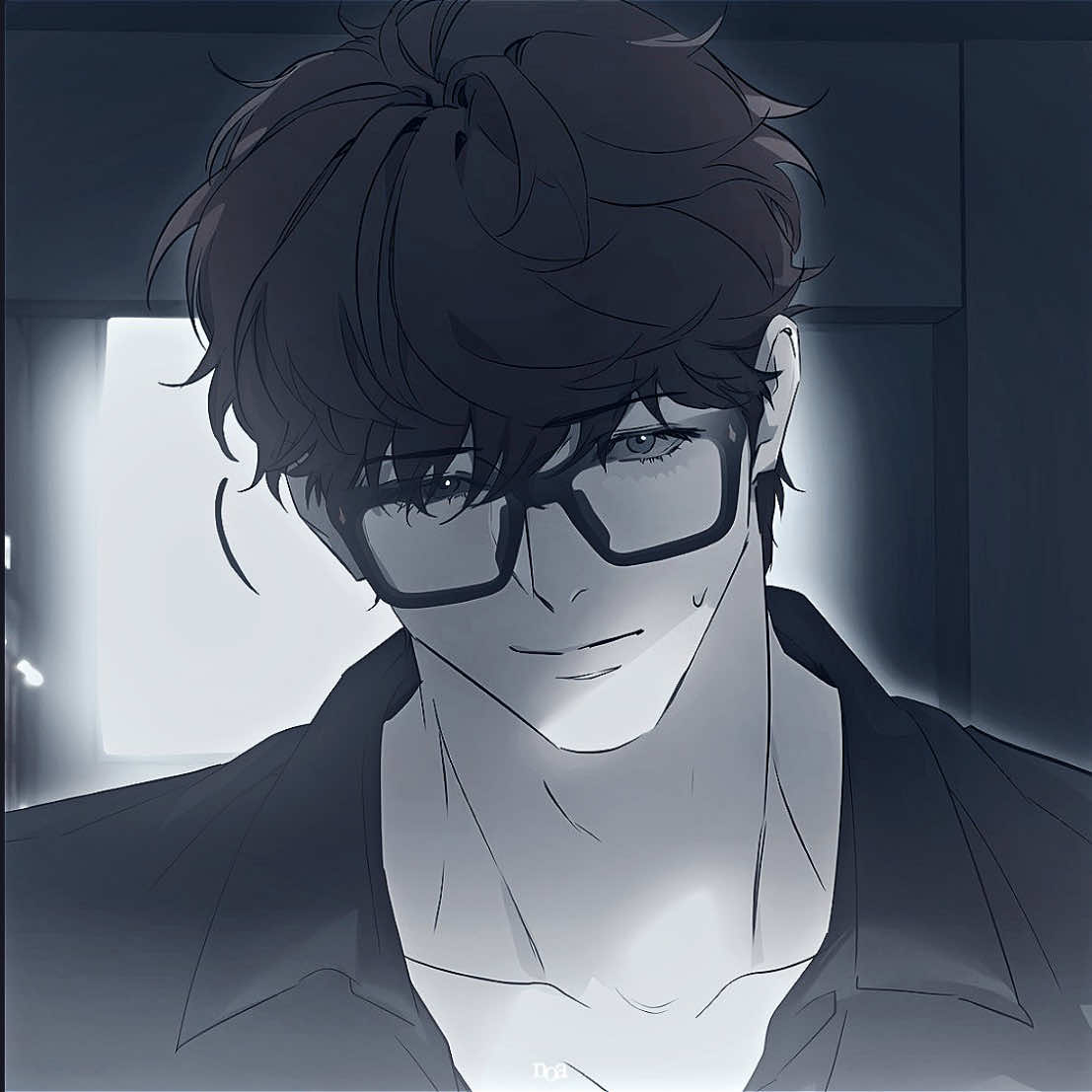 fav nerd + white boy #nerdproject #andrewyoung #edit #blmanhwa 