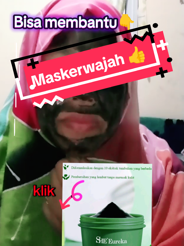 Solusi Membersihkan Masalah kulit 🫰 #sheeurekapeeloffmask  #promoseruweekend  #Bpom  #Virallaris 