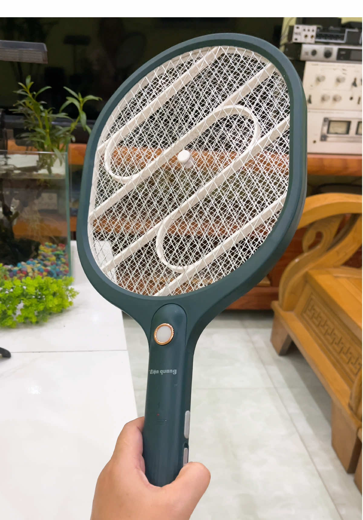 Vợt muỗi Điện Quang pin khoẻ, gọn nhẹ, dễ sử dụng #votmuoithongminh #votmuoi #votmuoidienquang 