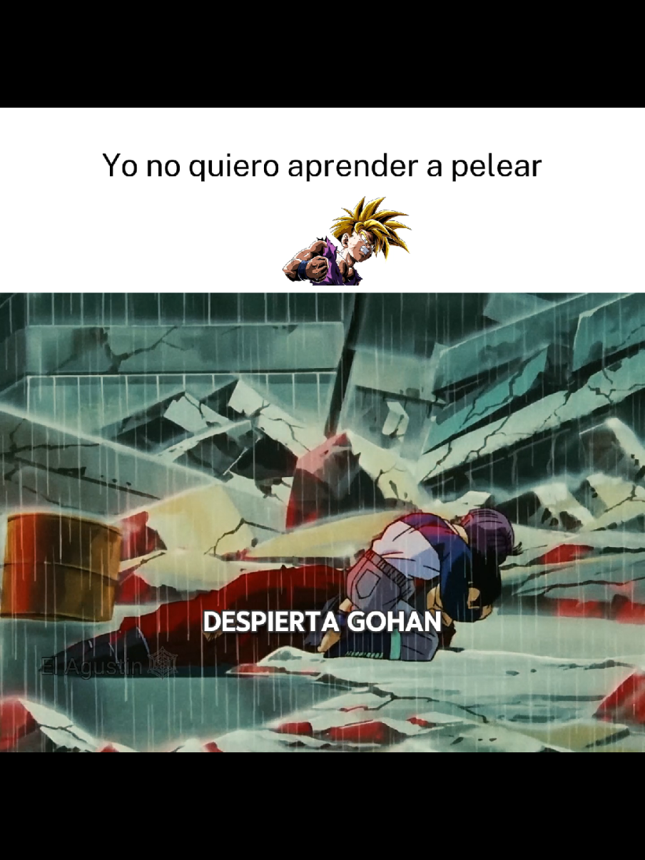 #anime #dragónball #trunks #gohan #elagustín🕸 