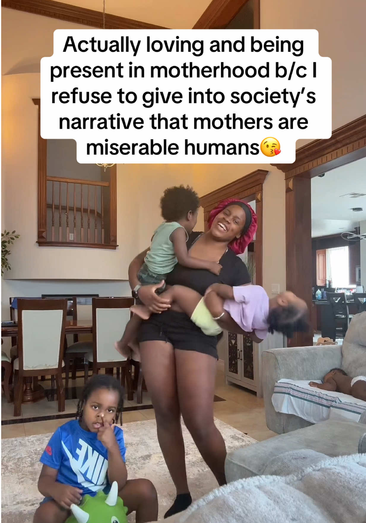 Motherhood is the best hood🤏🏽 #relateable #sahmlife #MomsofTikTok 
