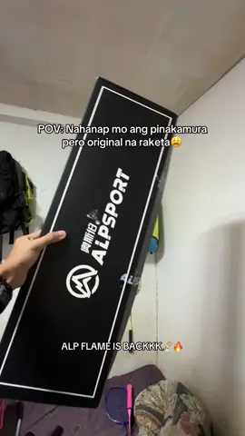 #badminton #badmintonplayer #badmintonracket #alpflame 