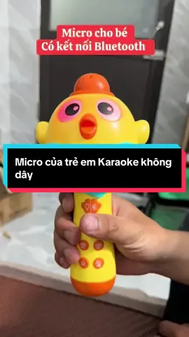 Micro của trẻ em Karaoke không dây #microchobe #dochoimicrochotre #xuhuong 