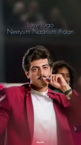 Love Logo neeyum Naanum Dhannn♥️ #dheena #kadhalwebsiteondru  #ajithsong #yuvanism #tamillove 