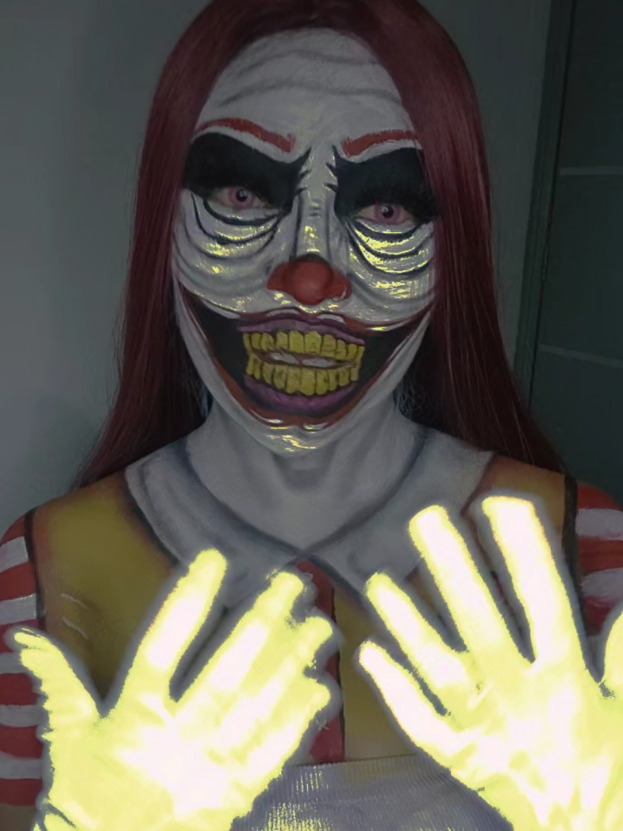 Maquillaje MCDONALD'S 🤡💛❤️ #makeupartist #mcdonaldshacks  #LIVEIncentiveProgram #MakefriendsLIVE #PaidPartnership 