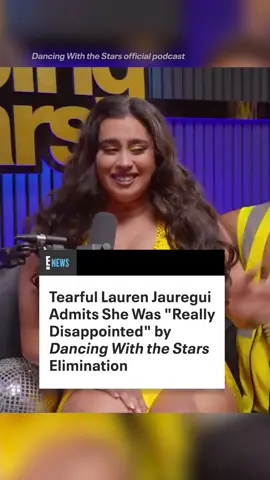 Lauren Jauregui couldn't help but get emotional while reflecting on her exit from #DWTS. Link in bio for more.