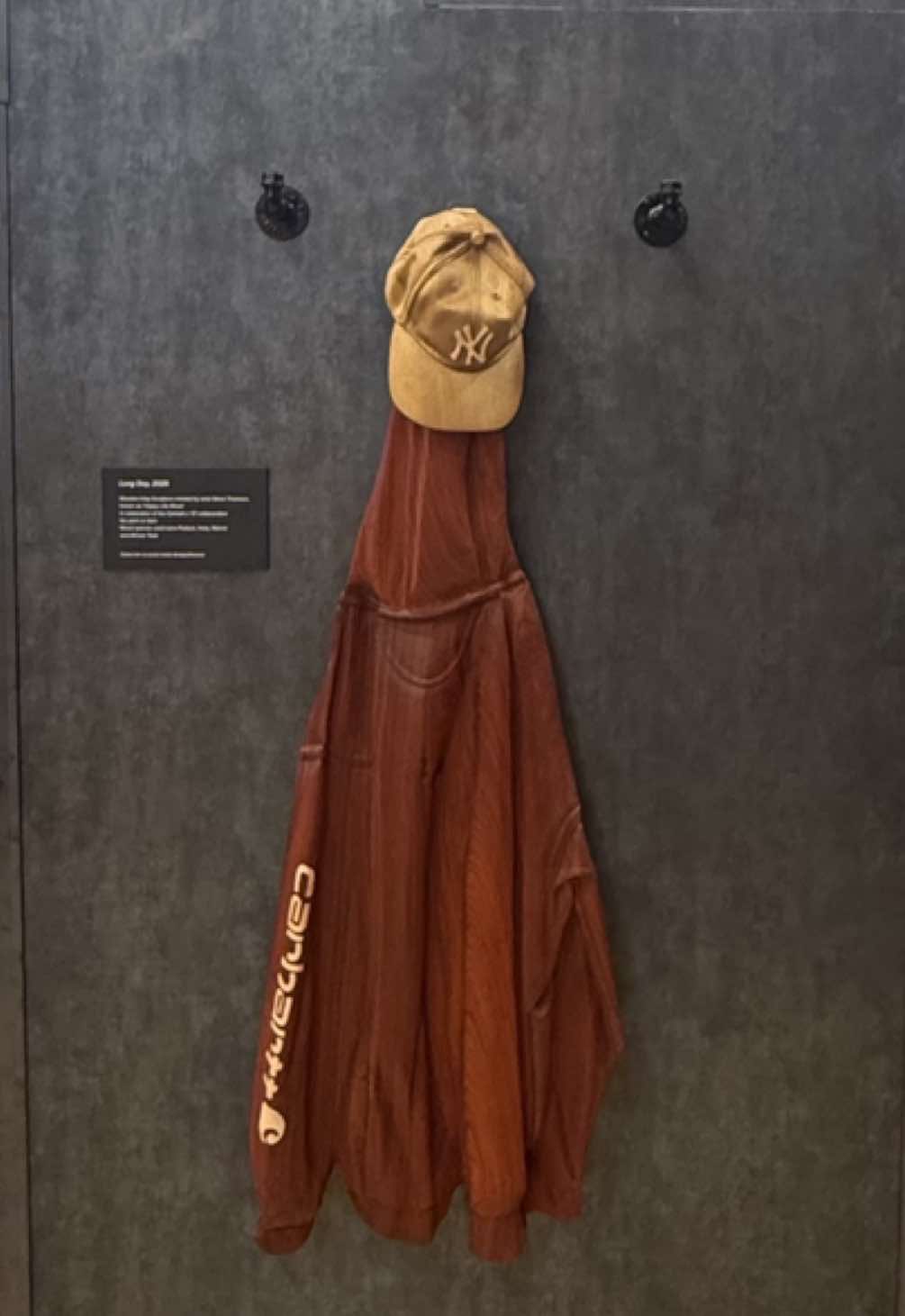 ‘Long Day’ 2025 Wooden Inlay Sculpture Carhartt Flagship Store NYC 936 Broadway 52” x 16” x 4.5” 30 lbs No paint or stain  Wood species used were Padauk, Holly, Walnut, African Teak and Osage Orange Thank you @carhartt for this incredible opportunity. On October 27, we will be having an artist talk & sculpture viewing at the store. Free merch will be included in limited quantity. More details to come.